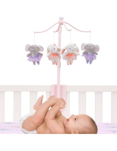 Móvil Musical para Cuna Tiny Dancer Bedtime Originals - Rosa Móvil Musical para Cuna Tiny Dancer Bedtime Originals - Rosa