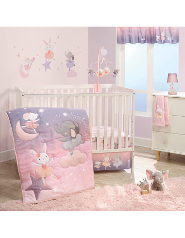 Móvil Musical para Cuna Tiny Dancer Bedtime Originals - Rosa