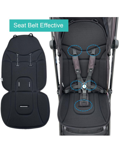 Forro de Asiento para Cochecito Bugaboo Doble Cara 3D