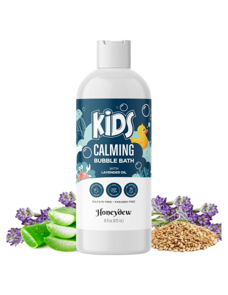 Baño de Burbujas Calmante Honeydew 473 ml - Niños con Aloe y Lavanda Baño de Burbujas Calmante Honeydew 473 ml - Niños con Aloe y Lavanda