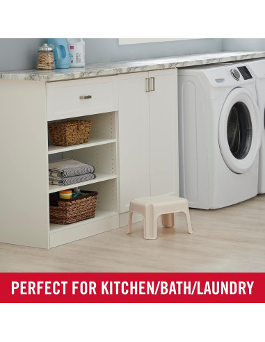 Escalera de Paso Rubbermaid Roughneck Bisque Antideslizante