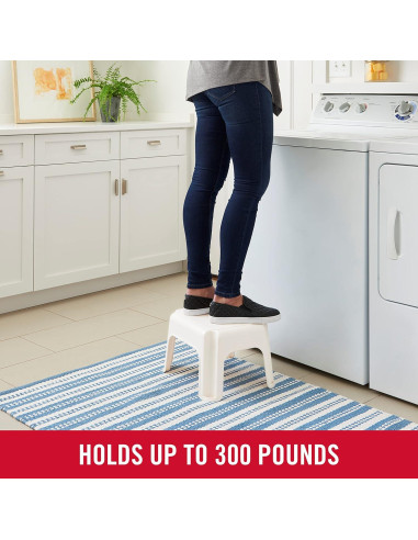 Escalera de Paso Rubbermaid Roughneck Bisque Antideslizante