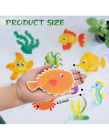 Calcomanías Antideslizantes para Baño Giftormous - 20 Piezas