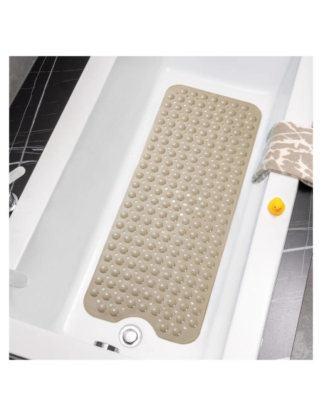 Alfombra de Baño Antideslizante Wirhao 99x40.6cm Marrón Alfombra de Baño Antideslizante Wirhao 99x40.6cm Marrón