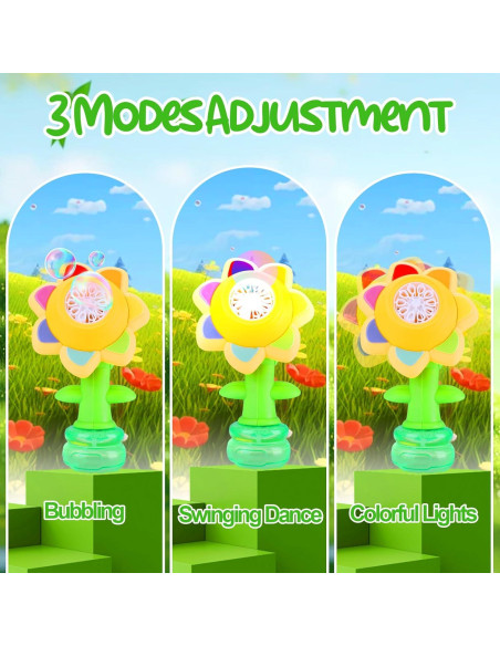 Máquina de Burbuja Recargable Vodolo 7 Colores para Niños Máquina de Burbuja Recargable Vodolo 7 Colores para Niños