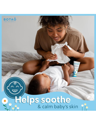 Crema Natural para Pañales Botao 70.87g - Alivio Erupciones