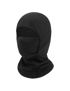 Máscara Balaclava Térmica GSHLLO para Niños - Forro Polar Negro