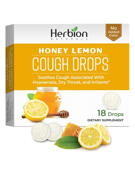 Caramelos para la Tos Herbion Naturals Miel Limón 18 Unidades Caramelos para la Tos Herbion Naturals Miel Limón 18 Unidades