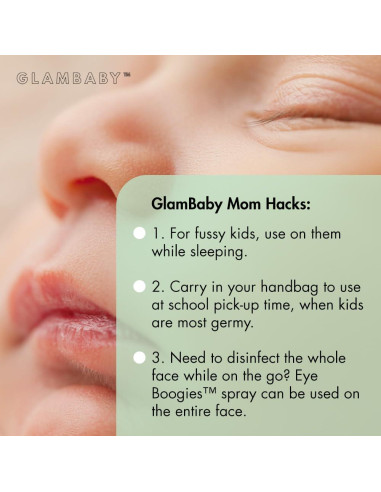 GlamBaby Eye Boogies - Spray Limpiador Ocular para Niños 89g