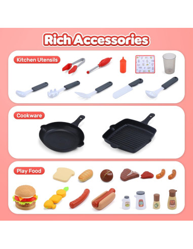 Juguete Parrilla BBQ CUTE STONE 63.5 cm con Sonido y Luz