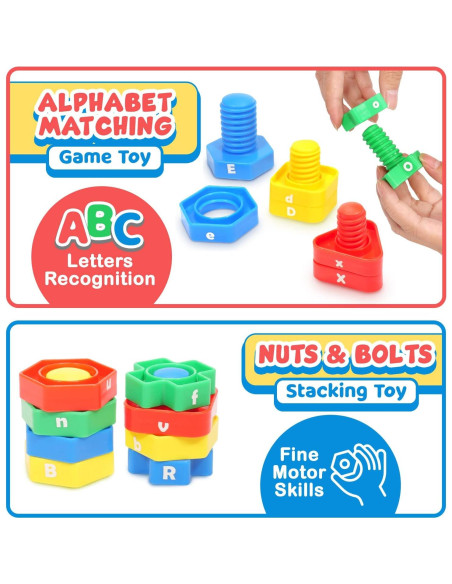 Juego de Emparejamiento de Letras PEZ PEQUEÑO 52 Piezas Juego de Emparejamiento de Letras PEZ PEQUEÑO 52 Piezas