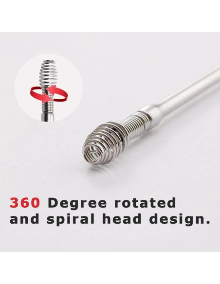 Juego de herramientas para limpiar cerumen TFK.XTAY 2PCS Juego de herramientas para limpiar cerumen TFK.XTAY 2PCS