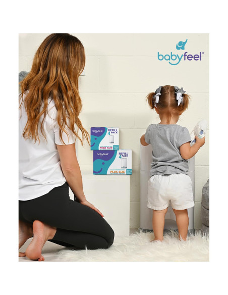 Recargas Babyfeel para Cubo de Pañales Dekor PLUS - 4 Unidades Recargas Babyfeel para Cubo de Pañales Dekor PLUS - 4 Unidades