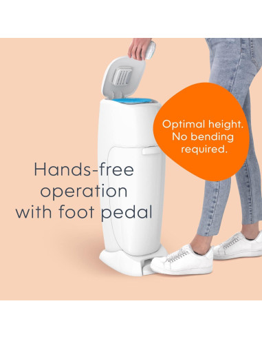 Pail Diaper Genie Complete Blanco con Control de Olores