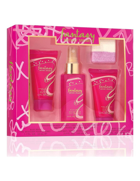 Conjunto de Baño 4 Piezas Britney Spears Fantasy 385g Conjunto de Baño 4 Piezas Britney Spears Fantasy 385g