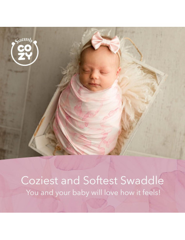 Manta de Arrullo y Cinta de Cabeza Sincerely Cozy 0-3 meses