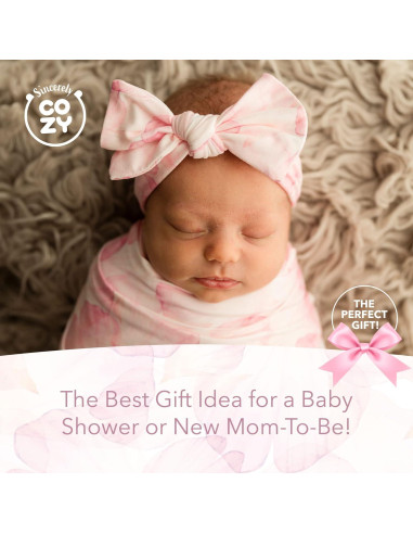 Manta de Arrullo y Cinta de Cabeza Sincerely Cozy 0-3 meses