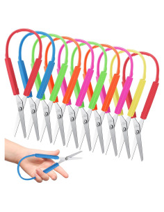 Tijeras de Bucle para Niños Honoson 5.5" (13.97 cm) 10 Piezas