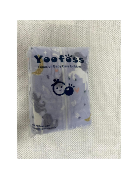 Saco de dormir polar Yoofoss 1.5 Tog 12-18 meses unicornio Saco de dormir polar Yoofoss 1.5 Tog 12-18 meses unicornio