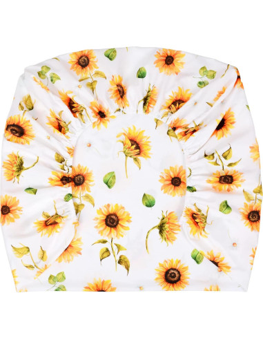 Sábana Ajustable para Cuna JISEN 132x71 cm Girasoles