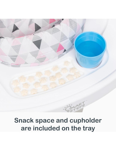 Centro de Actividad 3-en-1 Baby Trend Smart Steps Rosa