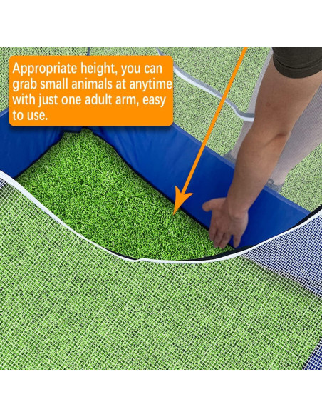 Parque de Juegos para Mascotas GABraden Azul 185x76 cm Parque de Juegos para Mascotas GABraden Azul 185x76 cm