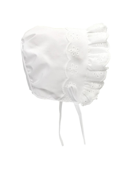 Sombrero de Encaje Blanco N'Ice Caps para Bebés 0-18 Meses Sombrero de Encaje Blanco N'Ice Caps para Bebés 0-18 Meses