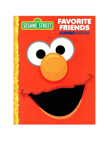 Libro para Colorear Plaza Sésamo Bendon 96 Páginas