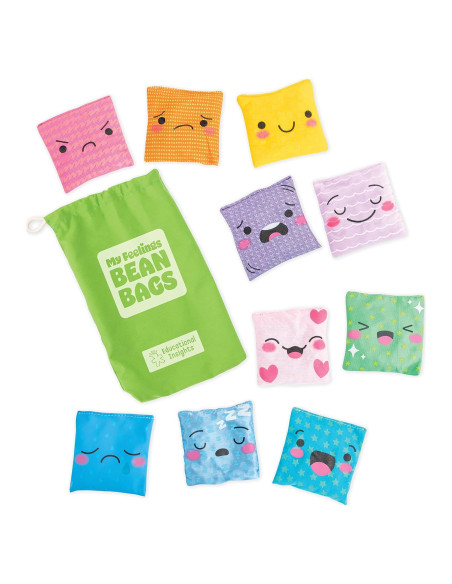 Bolsas de Frijoles de Emociones Educational Insights - 10 Piezas Bolsas de Frijoles de Emociones Educational Insights - 10 Piezas