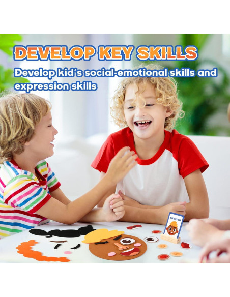 Juego de Aprendizaje Emocional PP OPOUNT con 28 Expresiones Juego de Aprendizaje Emocional PP OPOUNT con 28 Expresiones