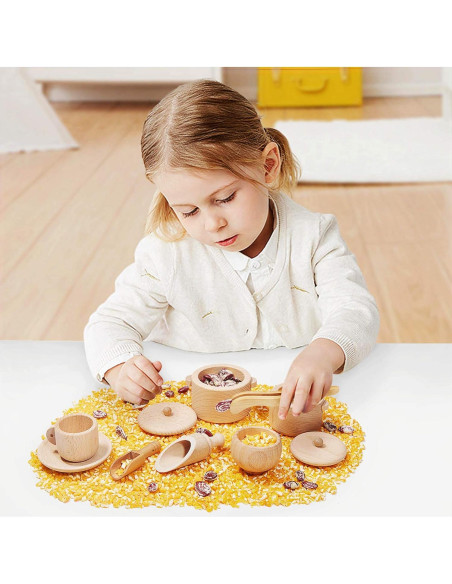 Caja Sensorial Montessori de Madera para Niños 36 meses+ Caja Sensorial Montessori de Madera para Niños 36 meses+