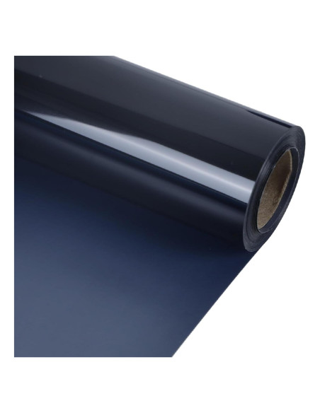 Vinilo de Transferencia de Calor HTVVETUR 1.52m Negro Mate Vinilo de Transferencia de Calor HTVVETUR 1.52m Negro Mate