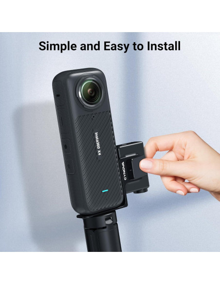Soporte Mini Mic Invisible CYNOVA para Insta360 X4/X3 Soporte Mini Mic Invisible CYNOVA para Insta360 X4/X3