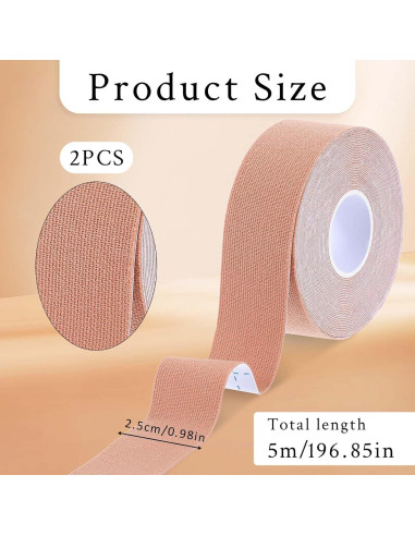 Cinta de Elevación Miofascial Facial Apausvcm 2.54cm x 5m