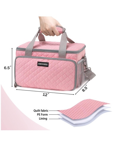 Funda de Transporte AMOIGEE para Cricut Joy y Easy Press Mini