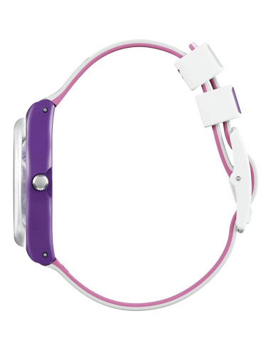 Reloj Unisex Swatch Gent 34mm Cuarzo Morado Impermeable