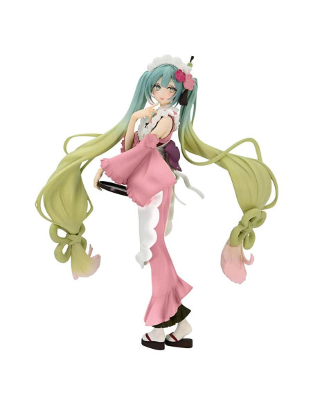 Figura Creativa Exceed Furyu Hatsune Miku 20 cm Té Verde Figura Creativa Exceed Furyu Hatsune Miku 20 cm Té Verde