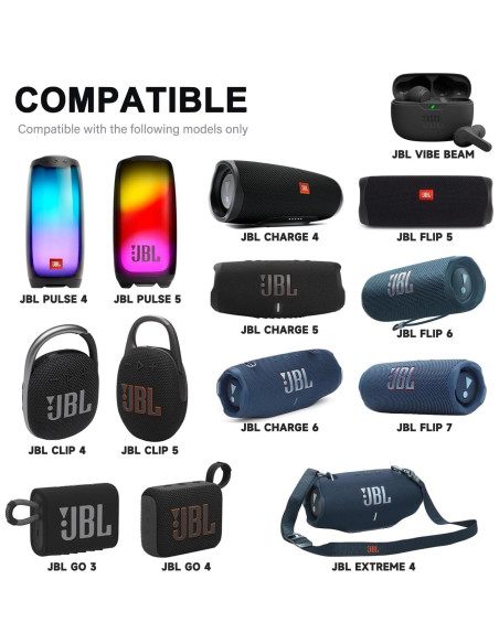 Cable de carga USB-C para JBL Charge 4, 5, 6, Flip 5, 6, 7 Cable de carga USB-C para JBL Charge 4, 5, 6, Flip 5, 6, 7