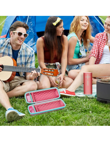 Funda de Transporte para Altavoz Bluetooth Ultimate Ears Boom 4 - Rojo