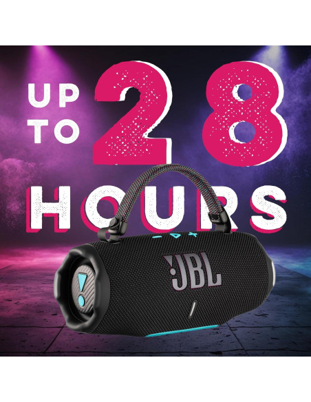 Altavoz Bluetooth JBL Charge 6 Portátil Negro IP68 28h Batería Altavoz Bluetooth JBL Charge 6 Portátil Negro IP68 28h Batería