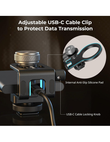 Soporte para SSD SmallRig 2-en-1 con Abrazadera Fría - Modelo 4779