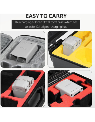 Cargador Rápido 65W para DJI Mini 5 Pro/4/3 - Hub de Carga