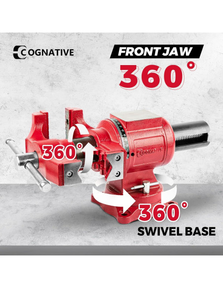 Prensa de Banco COGNATIVE 5" Hierro Dúctil 4000kg 360 Prensa de Banco COGNATIVE 5" Hierro Dúctil 4000kg 360