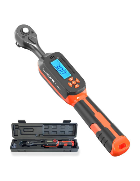 Llave de Torque Digital MOVECRAB 1/4" 1.5-30 N.m Naranja Llave de Torque Digital MOVECRAB 1/4" 1.5-30 N.m Naranja