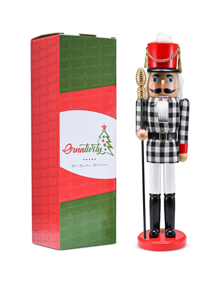 Soldado de Navidad de Madera Ornativity 38 cm Decoración Soldado de Navidad de Madera Ornativity 38 cm Decoración