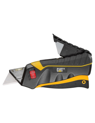 Cuchillo Utilitario de Seguridad Cat 980080 con 3 Hojas