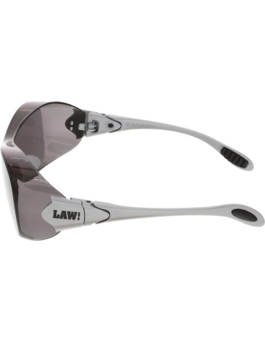 Gafas de Seguridad MCR Law OTG Antivaho Lente Gris 1 Par