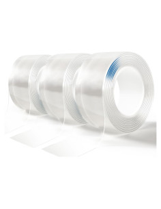 Cinta Doble Cara Nano GluonX 3Rollos 3.05m Alta Resistencia