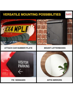 Cinta Nano Doble Cara KLAPiT GRIPZILLA 1 Metro Alta Resistencia 2