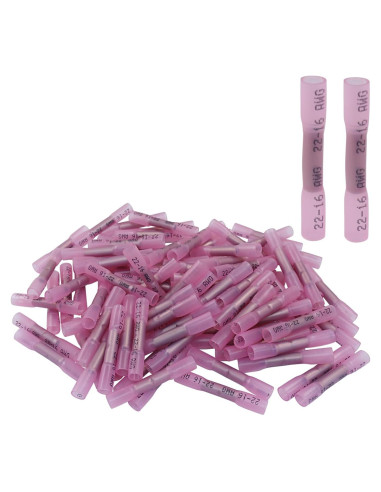 Conectores de Empalme Termocontraíbles Murtenze 22-16 AWG 100 Pcs